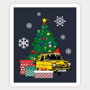 Only Fools And Horses Car Around The Christmas Tree Sticker